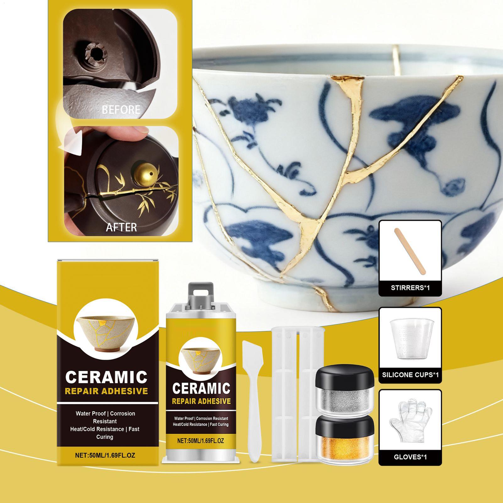 Art Craft Workshop - Kit de Reparo de Cerâmica Japonesa