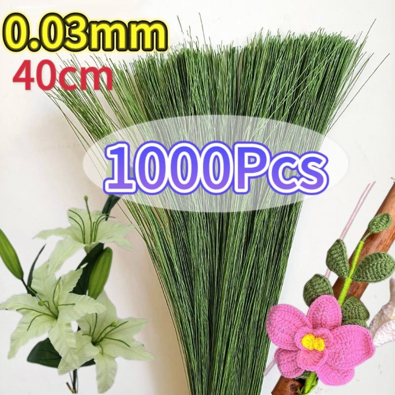 Art Craft Items - 100-1000 pces fio floral de papel