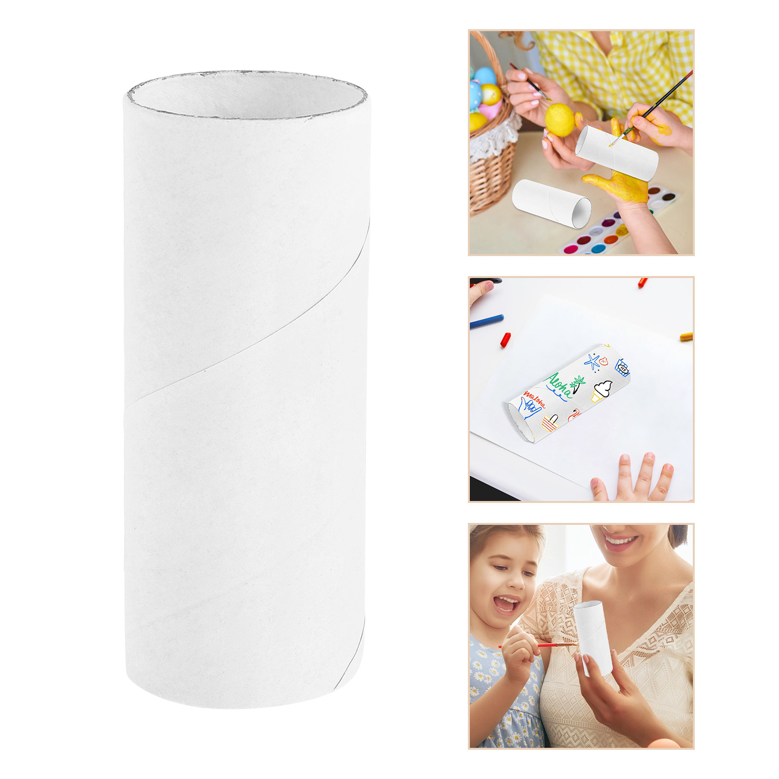 Art And Craft Recycle - 15 Tubos de Papel Kraft para