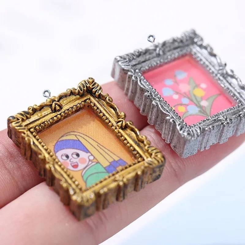 Art Craft Items - 10 Peças de Pingentes Cabochão de