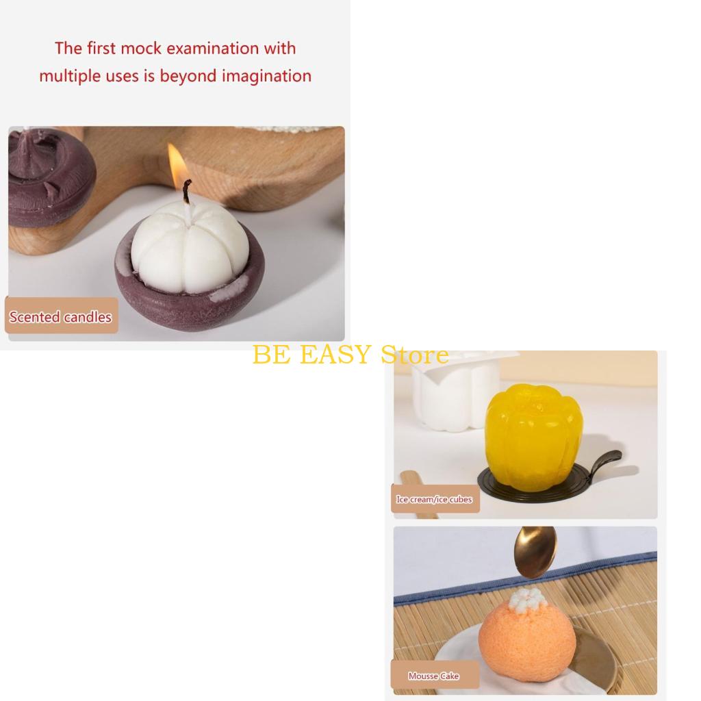 Art And Craft Vegetable - E28F Resina DIY Vela Silicone Molde