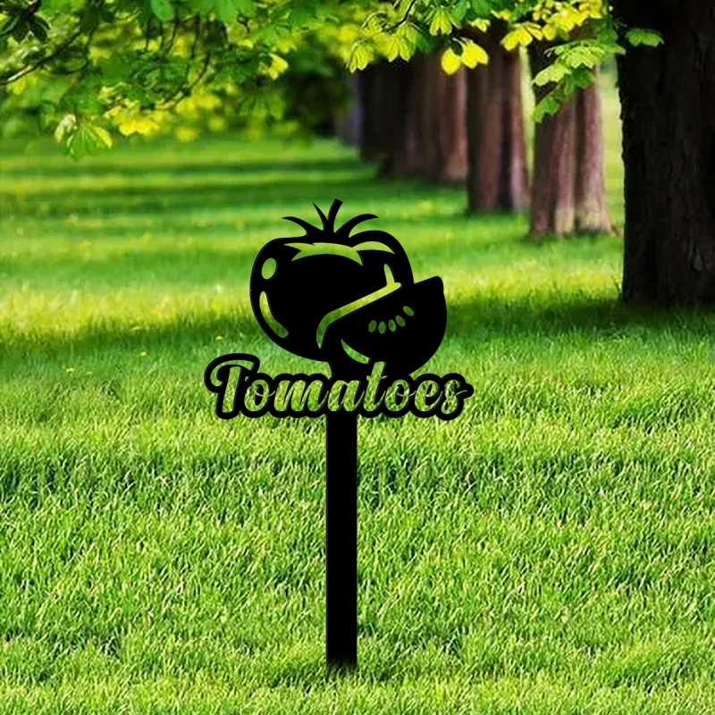 Art And Craft Vegetable - Marcadores para hortas de tomateiros, estacas
