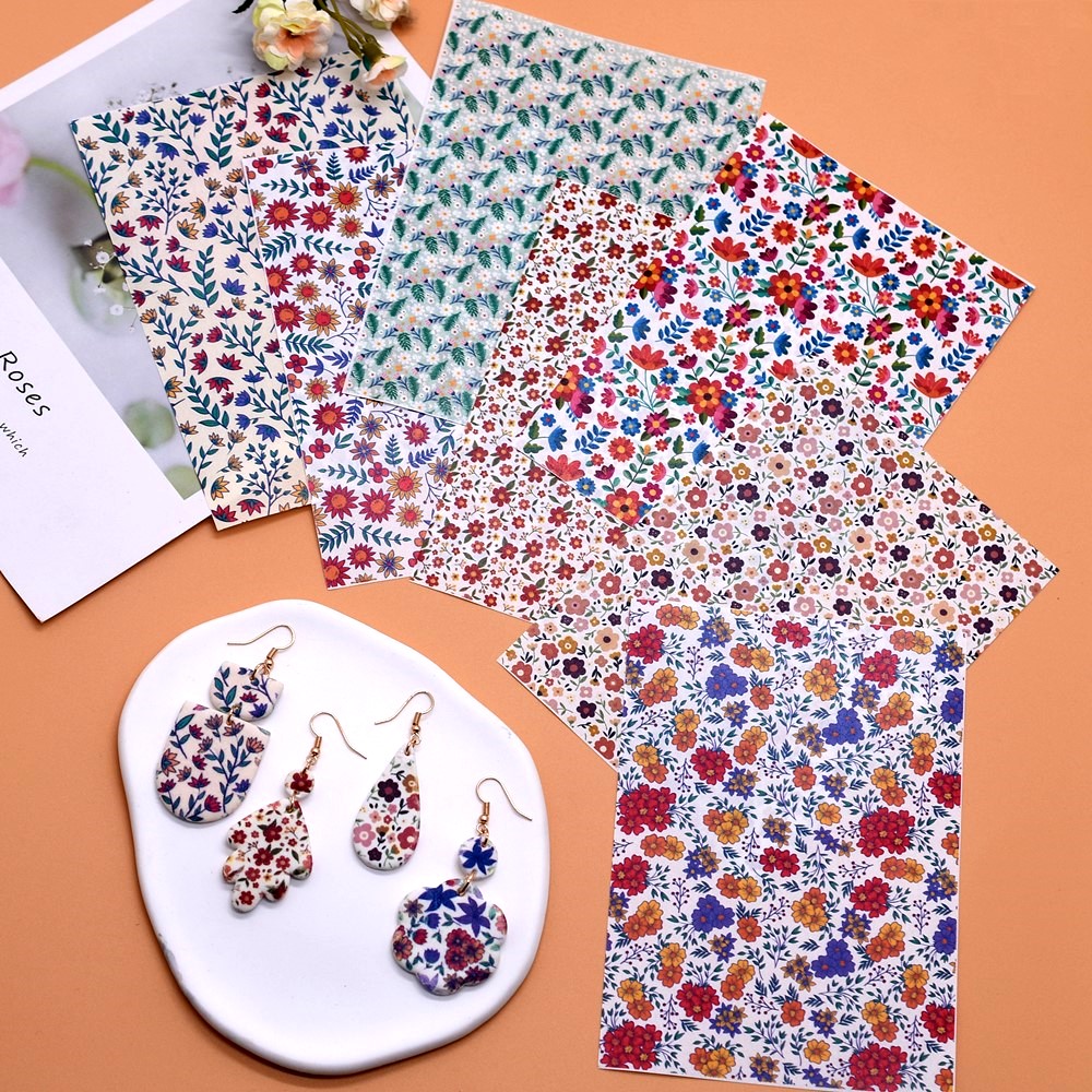 Art Craft Items - Snasan diy flor suntuosa aquarela transferência