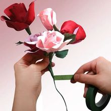 Art Craft Items - 1 Rolo de Fita Adesiva Floral