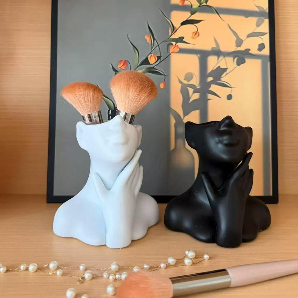 Art Craft Vase - Vaso Estátua de Busto Feminino, Suporte
