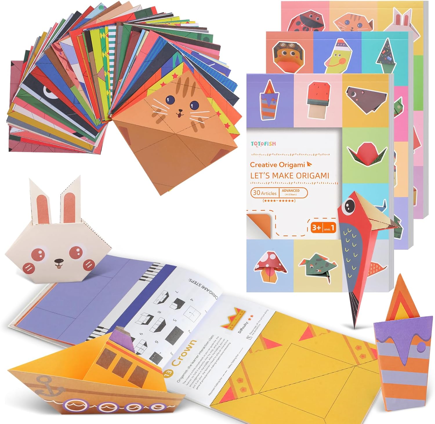 Kit de Origami 96/30 Projetos, - Art And Craft Recycle avaliação e preço
