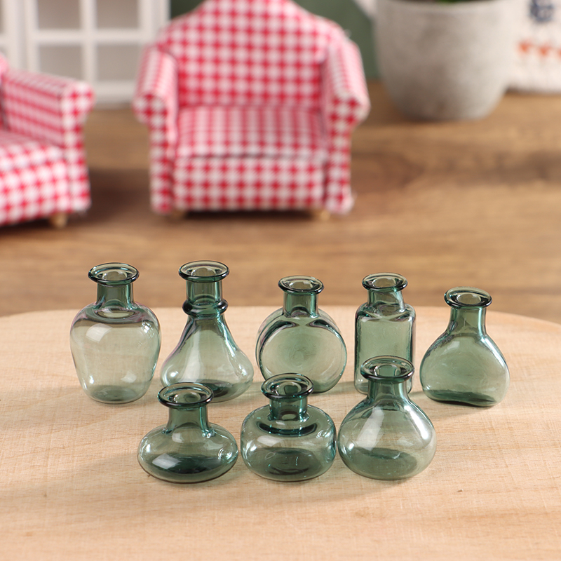 Miniature Dollhouse Glass Vase - Art Craft Vase avaliação e preço