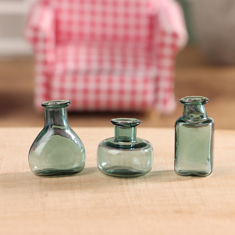 Miniature Dollhouse Glass Vase - Art Craft Vase avaliação e preço
