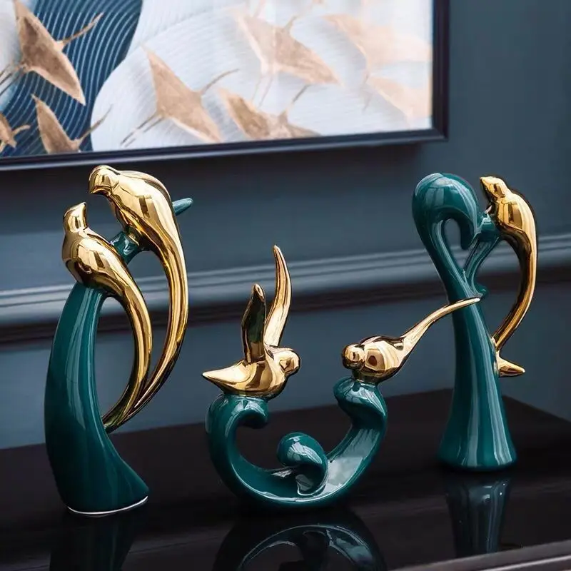 Criativo casa estatuetas decor - Art Craft Vase avaliação e preço