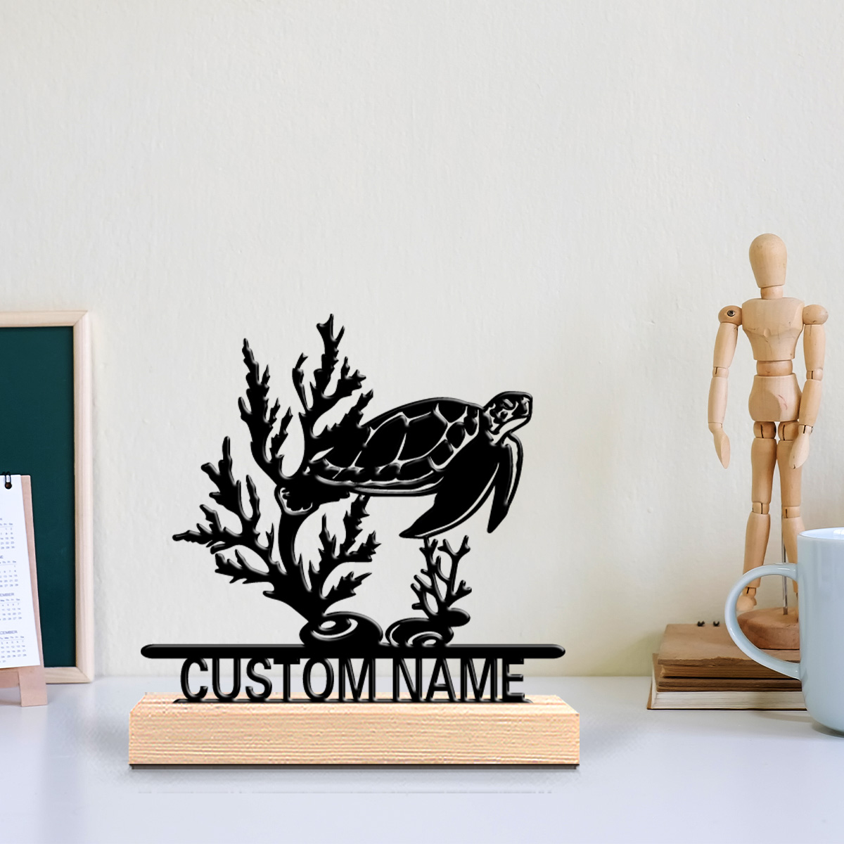 1 peça Estátua de Metal Person - Art Craft Wood avaliação e preço
