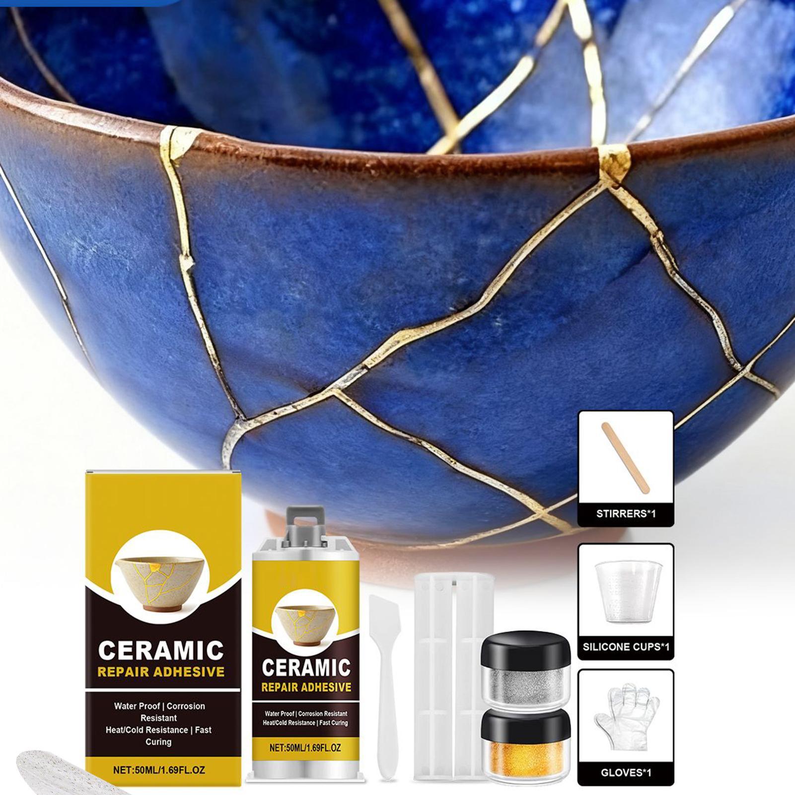 Kit de Reparo Kintsugi: Cola C - Art Craft Workshop avaliação e preço