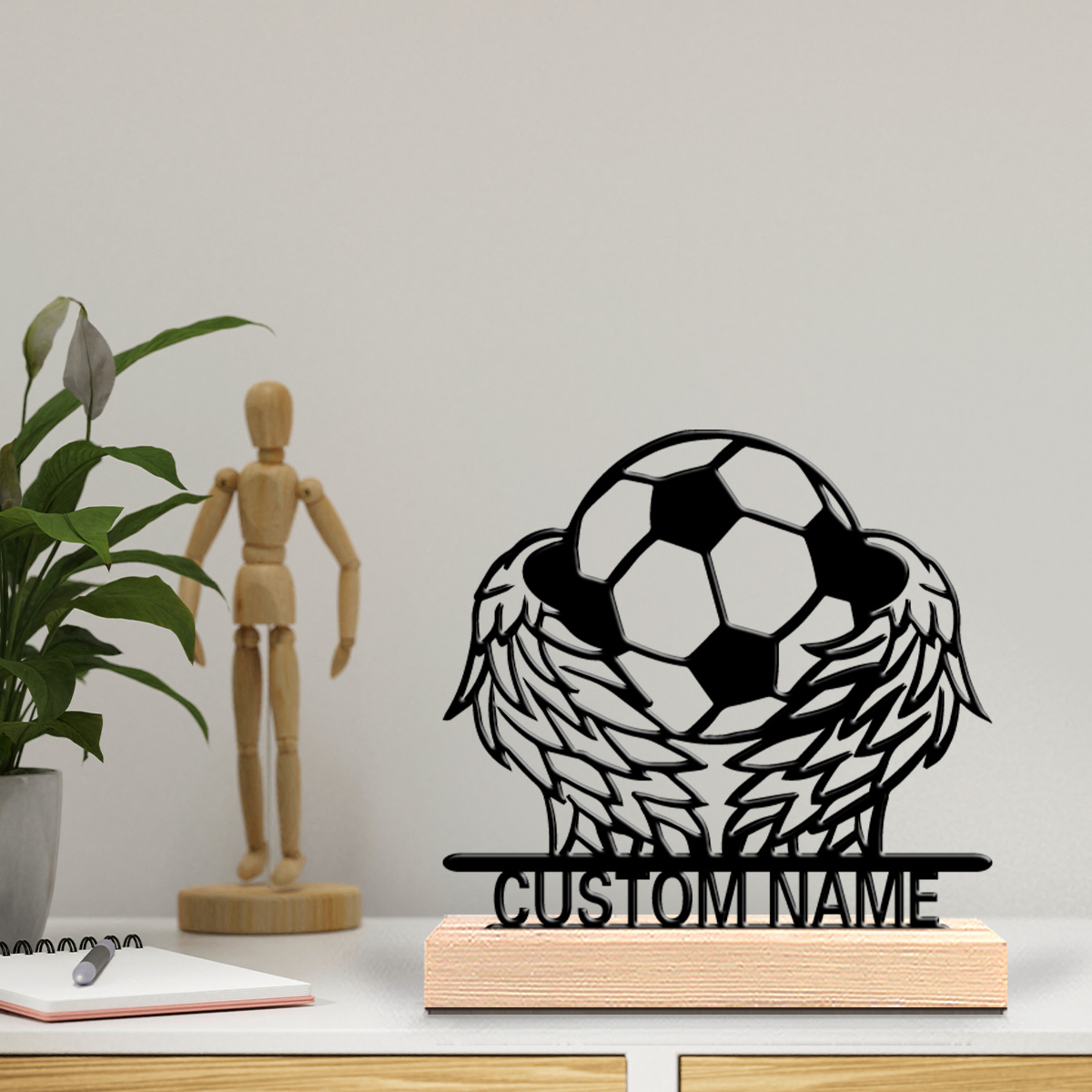 1 peça Estátua de Lata Persona - Art Craft Wood avaliação e preço