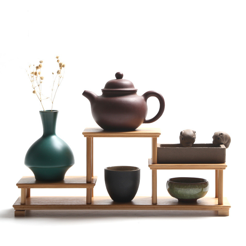 Prateleira Decorativa de Bambu - Art Craft Vase avaliação e preço