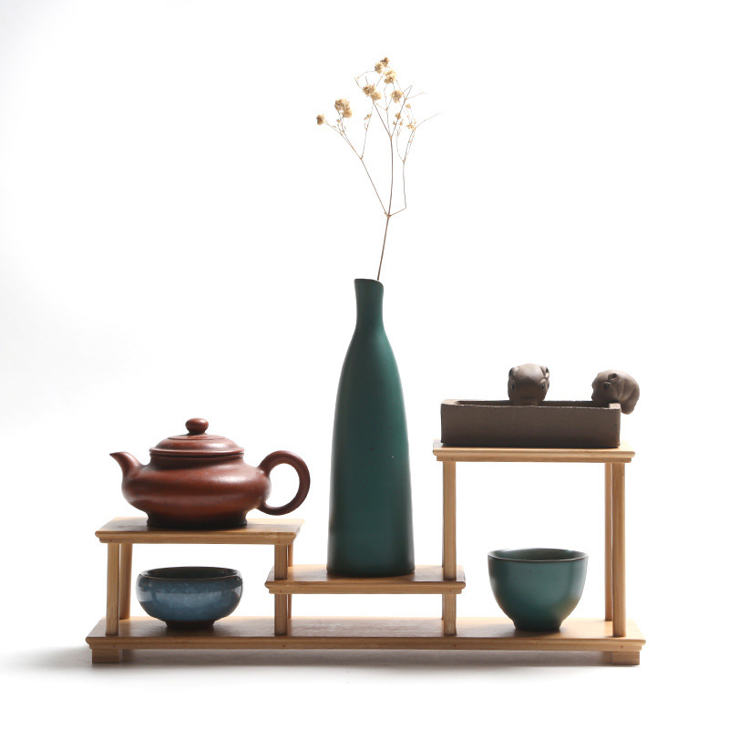 Prateleira Decorativa de Bambu - Art Craft Vase avaliação e preço