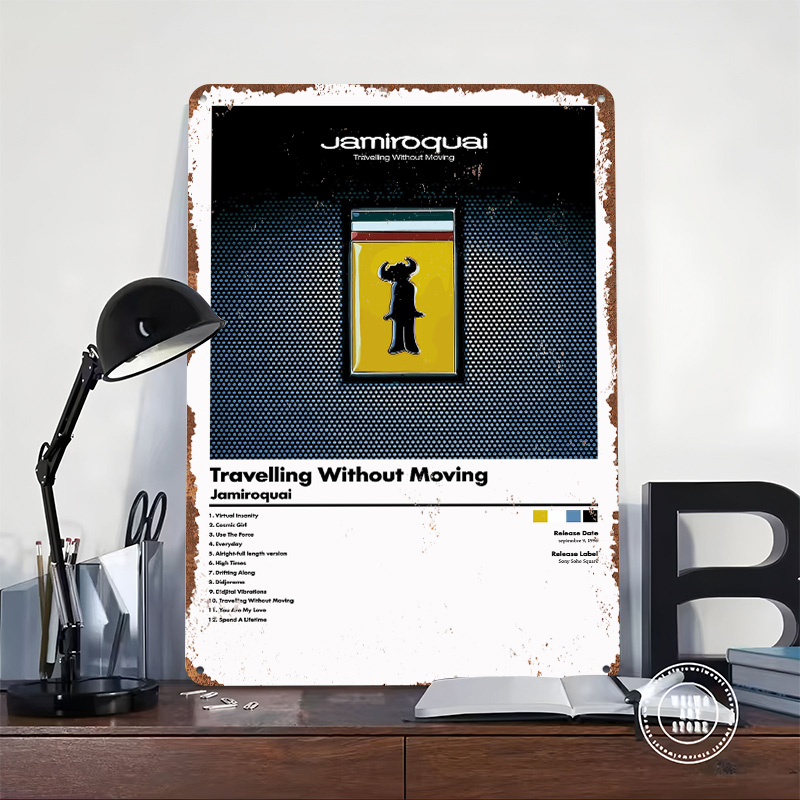 Pôster Metálico do Álbum Jamir - Art Craft Movement avaliação e preço