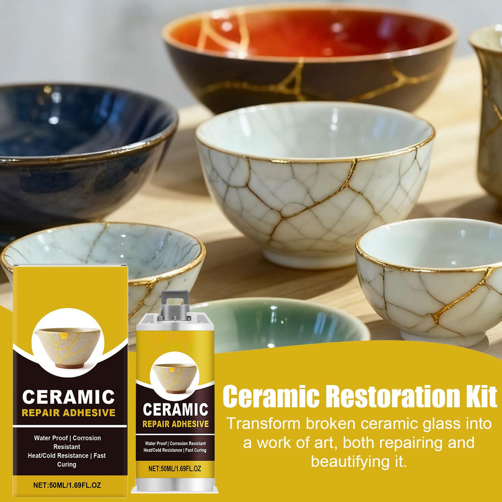 Kit de Reparo Kintsugi: Cola C - Art Craft Workshop avaliação e preço