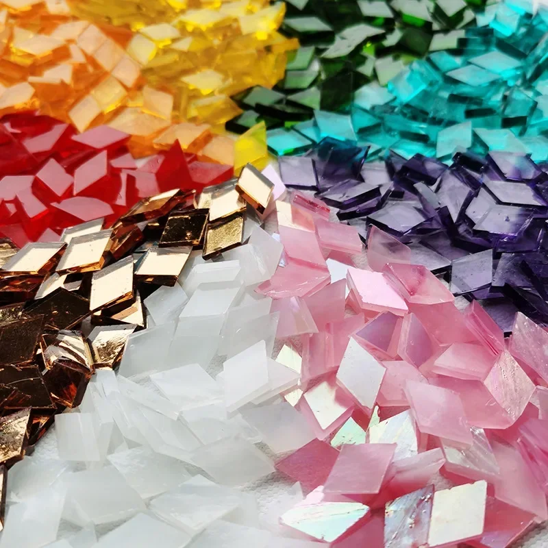 200g forma de diamante telhas  - Art Craft Hobbies avaliação e preço