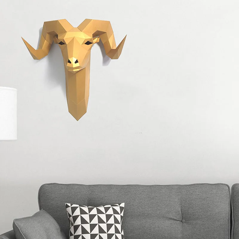 Pré-corte bighorn ovelha selva - Wallpaper Art And Craft avaliação e preço