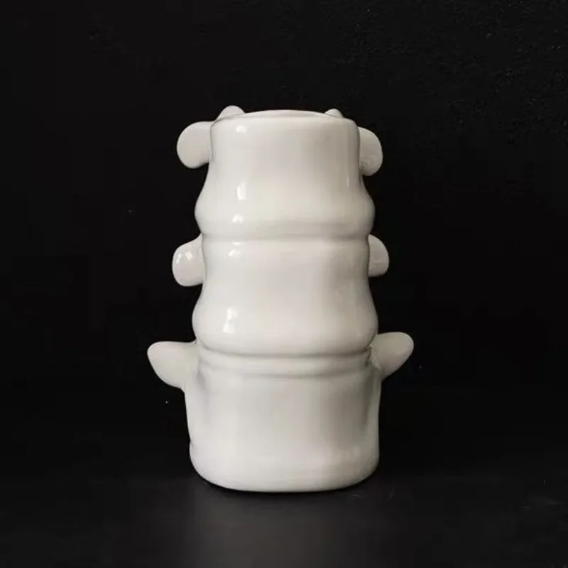 Criativo cerâmica coluna xícar - Art Craft Vase avaliação e preço
