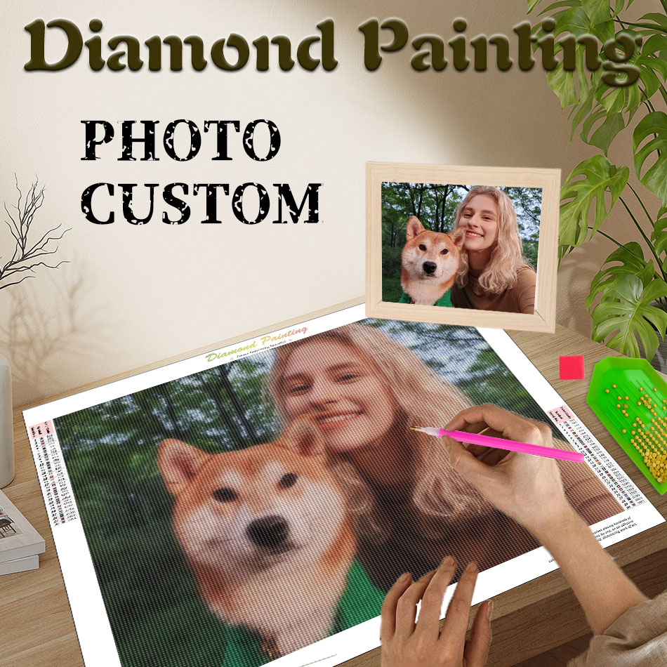 Pintura em Diamante PhotoCusto - Wallpaper Art And Craft avaliação e preço