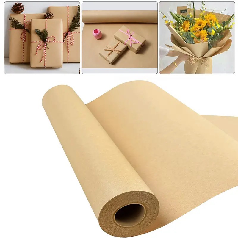 Papel kraft marrom, ideal para - Art And Craft Recycle avaliação e preço
