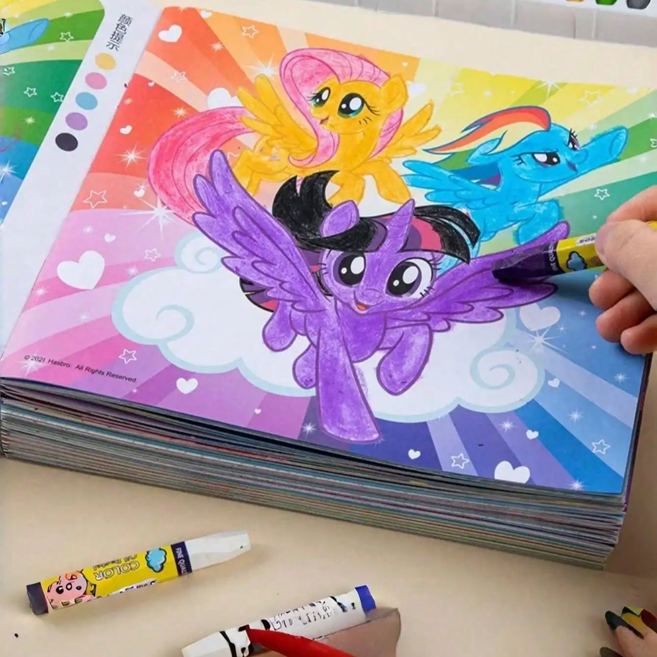 4 Livros de Desenho e Colorir  - Art Craft Movement avaliação e preço