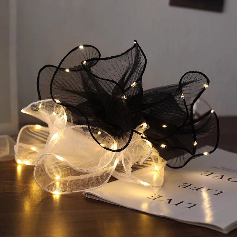 1 pçs led flor papel de embrul - Art Craft Items avaliação e preço