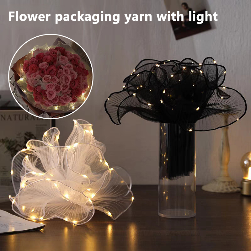 1 pçs led flor papel de embrul - Art Craft Items avaliação e preço