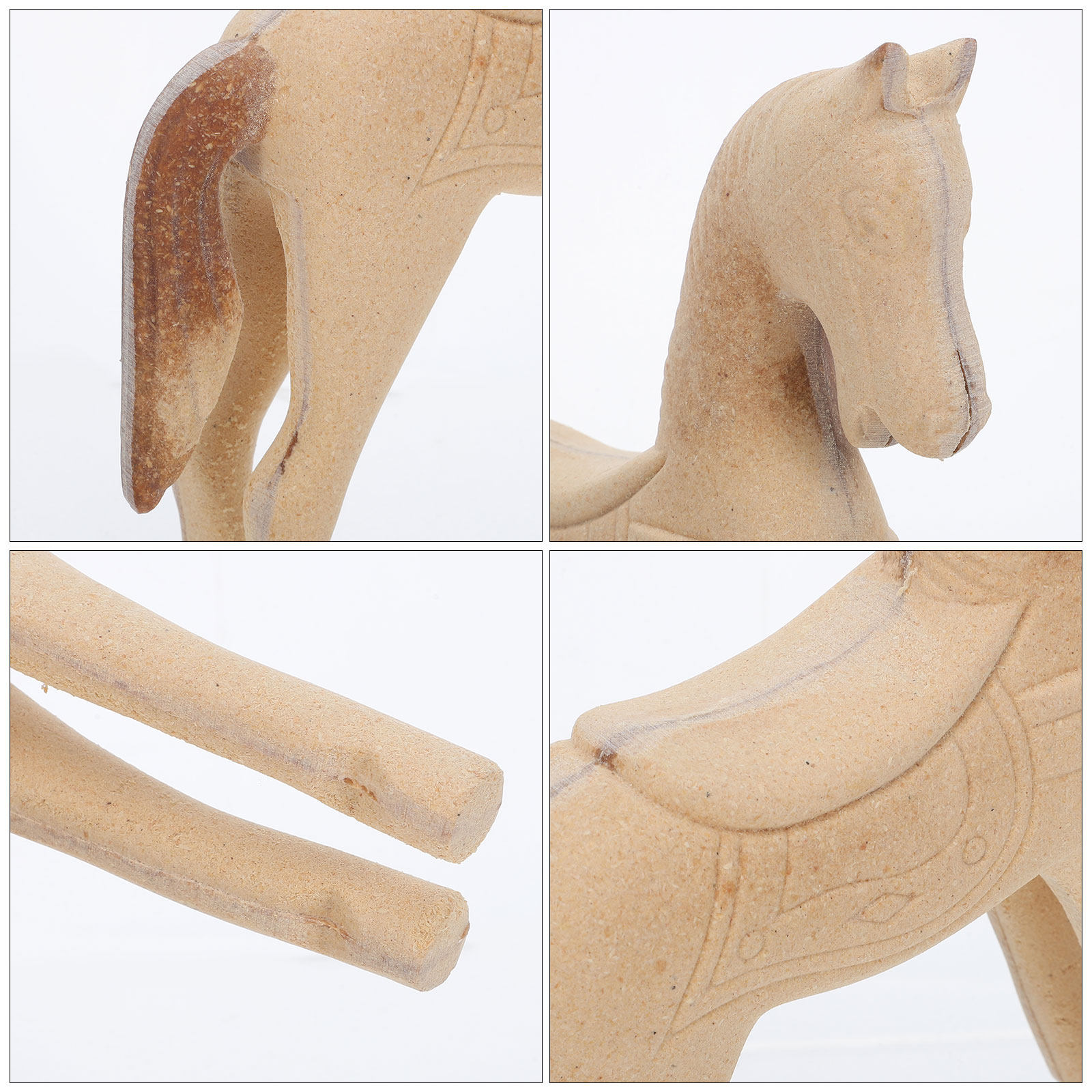 Escultura de Cavalo em Madeira - Art Craft Horse avaliação e preço