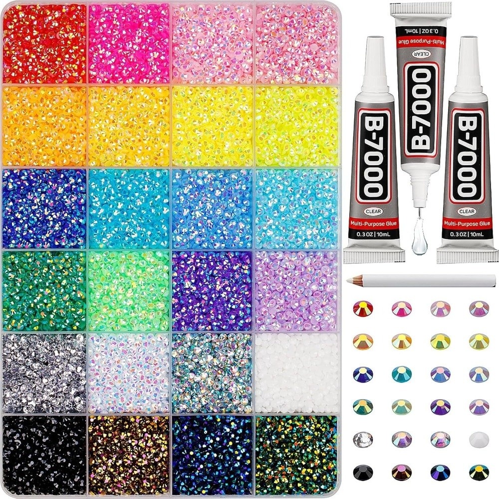 Kit de Strass de Resina Multic - Art Craft Items avaliação e preço