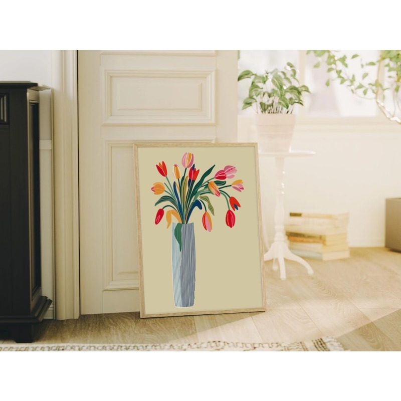 Arte de Parede em Lona com 2 P - Art Craft Vase avaliação e preço