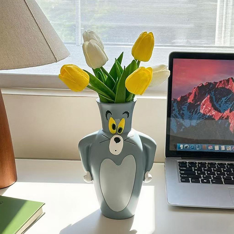 Vaso Decorativo Criativo Tom e - Art Craft Vase avaliação e preço