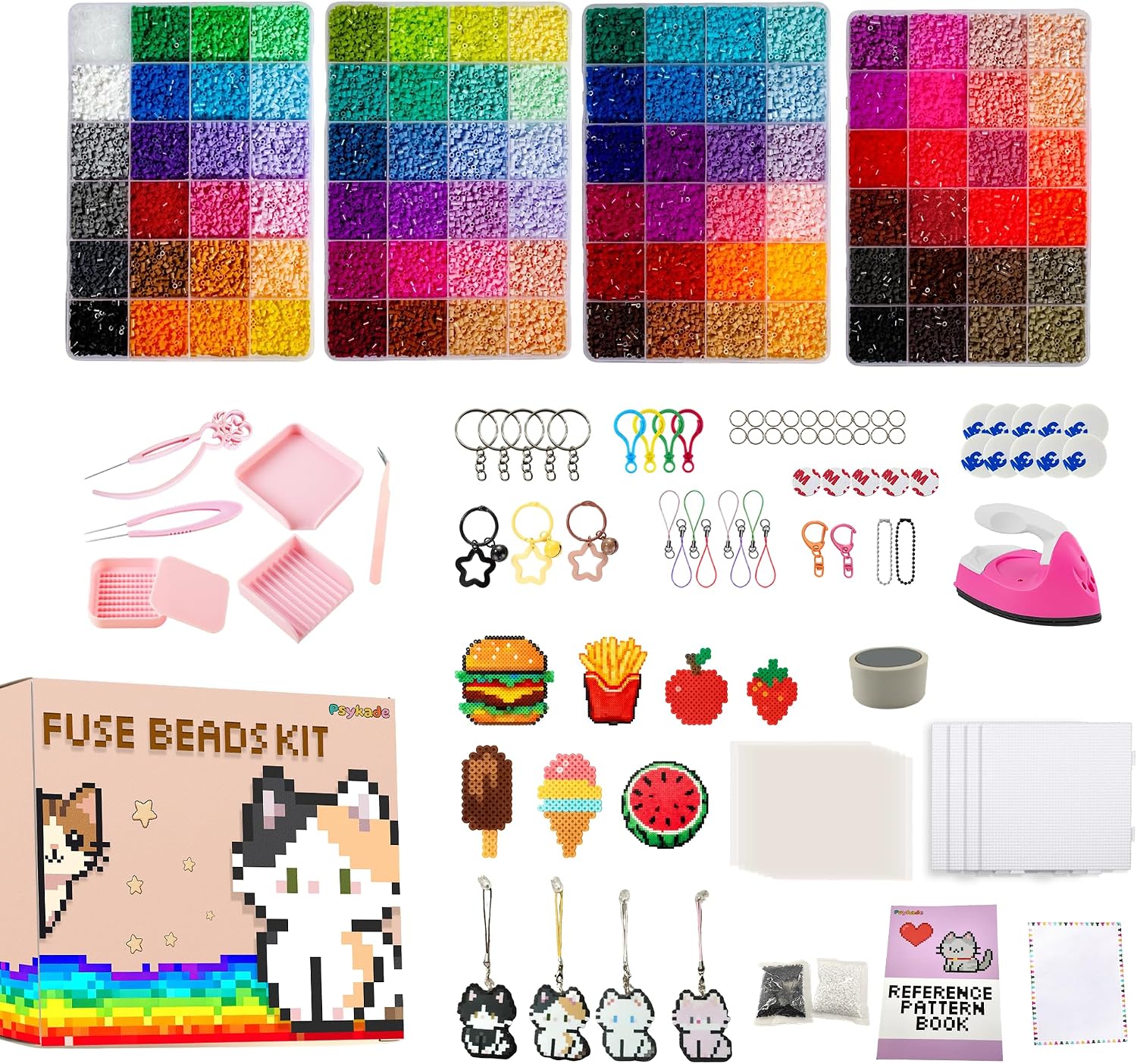 Kit de Miçangas Fusíveis - Fác - Art Crafts avaliação e preço
