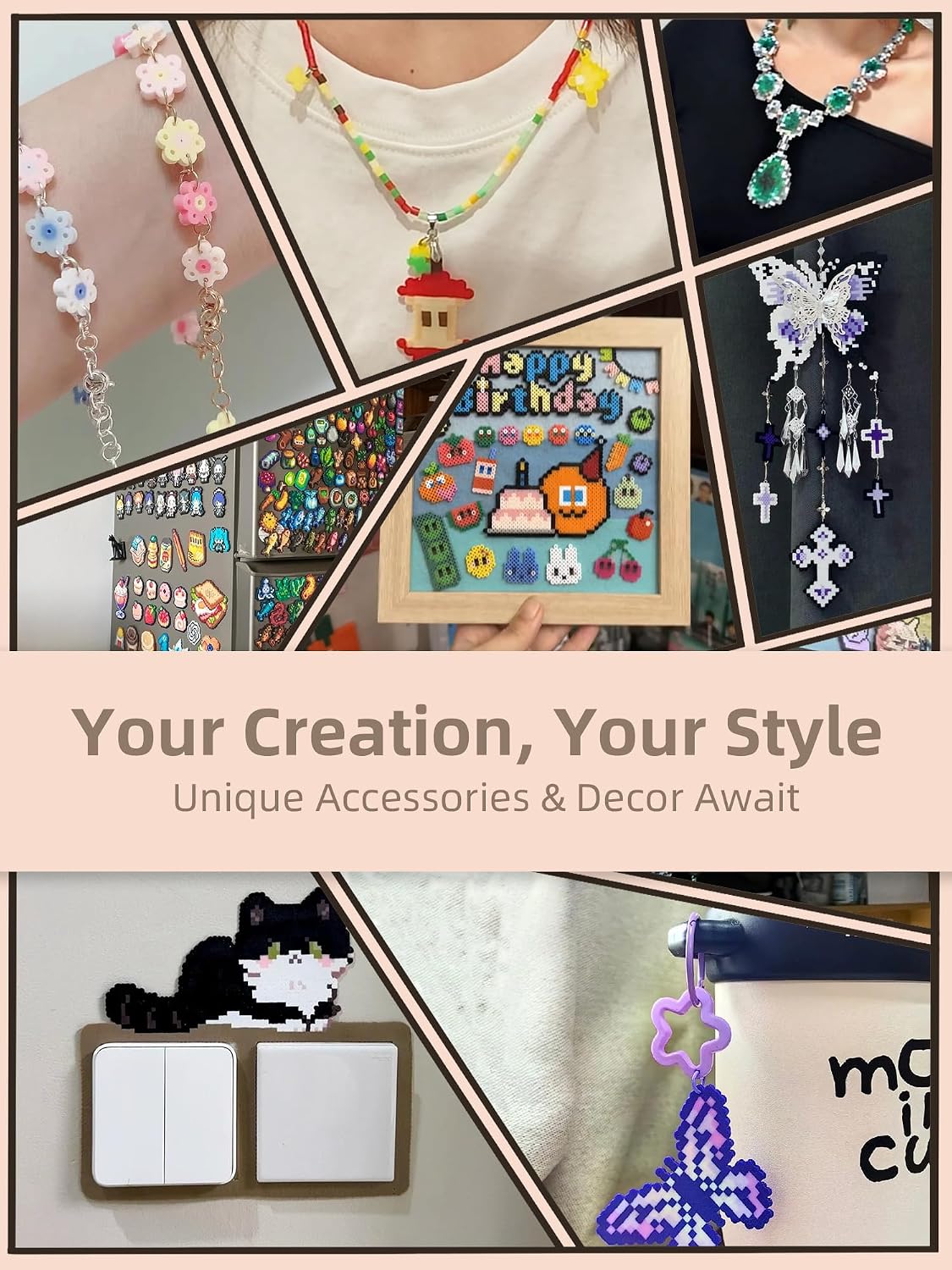 Kit de Miçangas Fusíveis - Fác - Art Crafts avaliação e preço